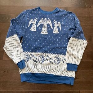 Doctor Who Ugly Christmas Sweatshirt by Ripple Junction Size Small